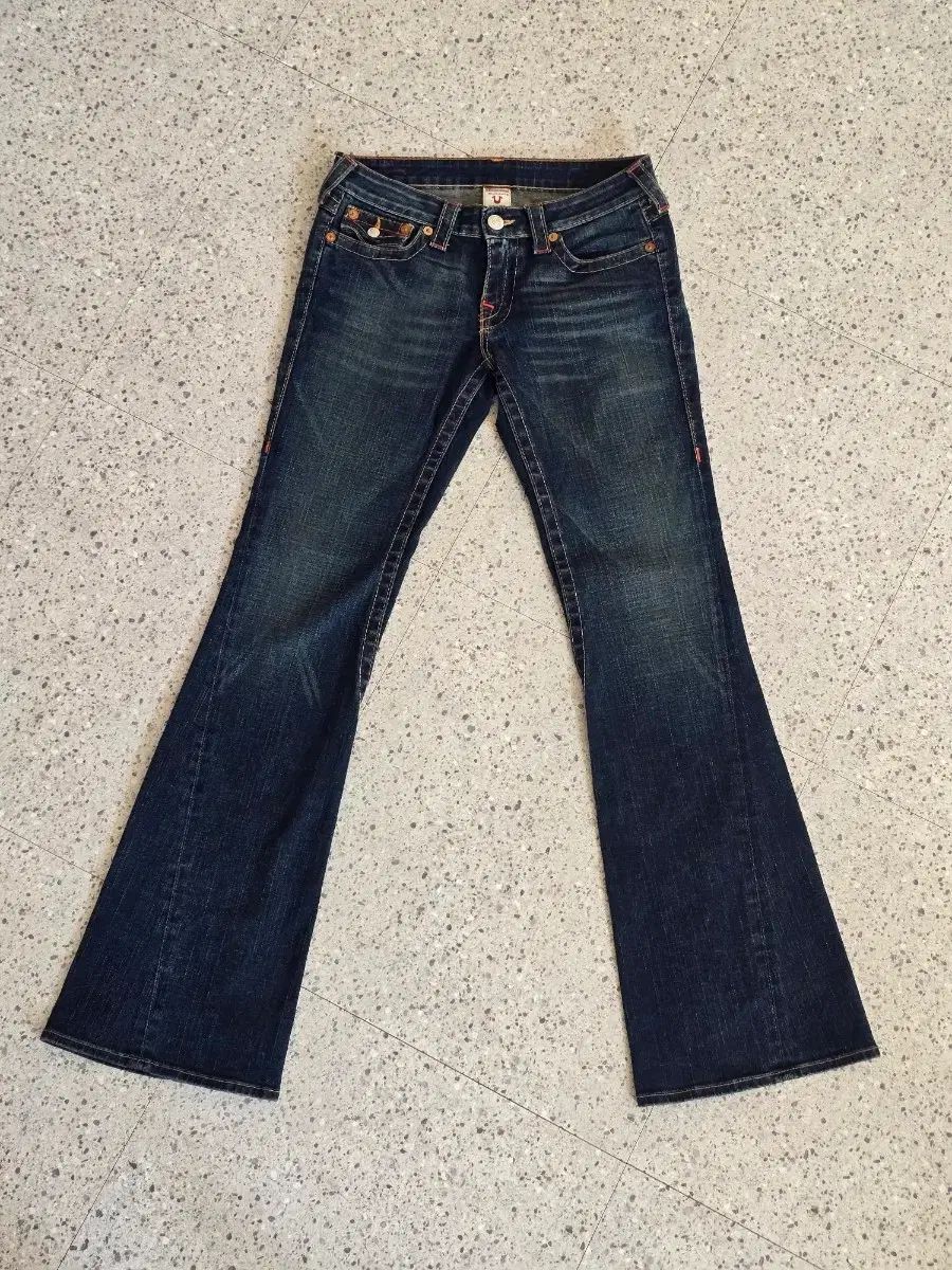 TRUE RELIGION ジョイ ローライズ ブーツカット デニム パンツ 29