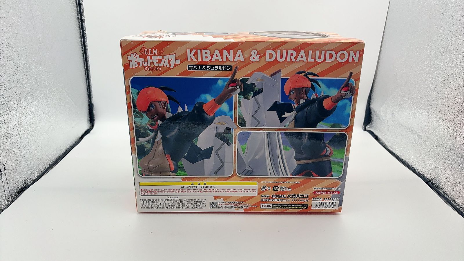 MP-00162 G.E.M.シリーズ ポケットモンスター キバナ&ジュラルドン 約