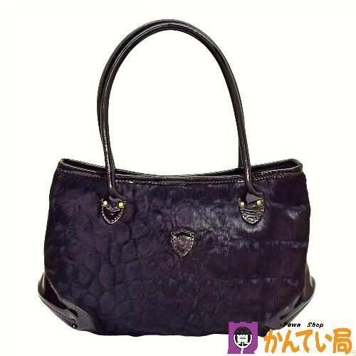 美品】Felisi フェリージ 07-63 ハンドバッグ トート ダークブラウン 