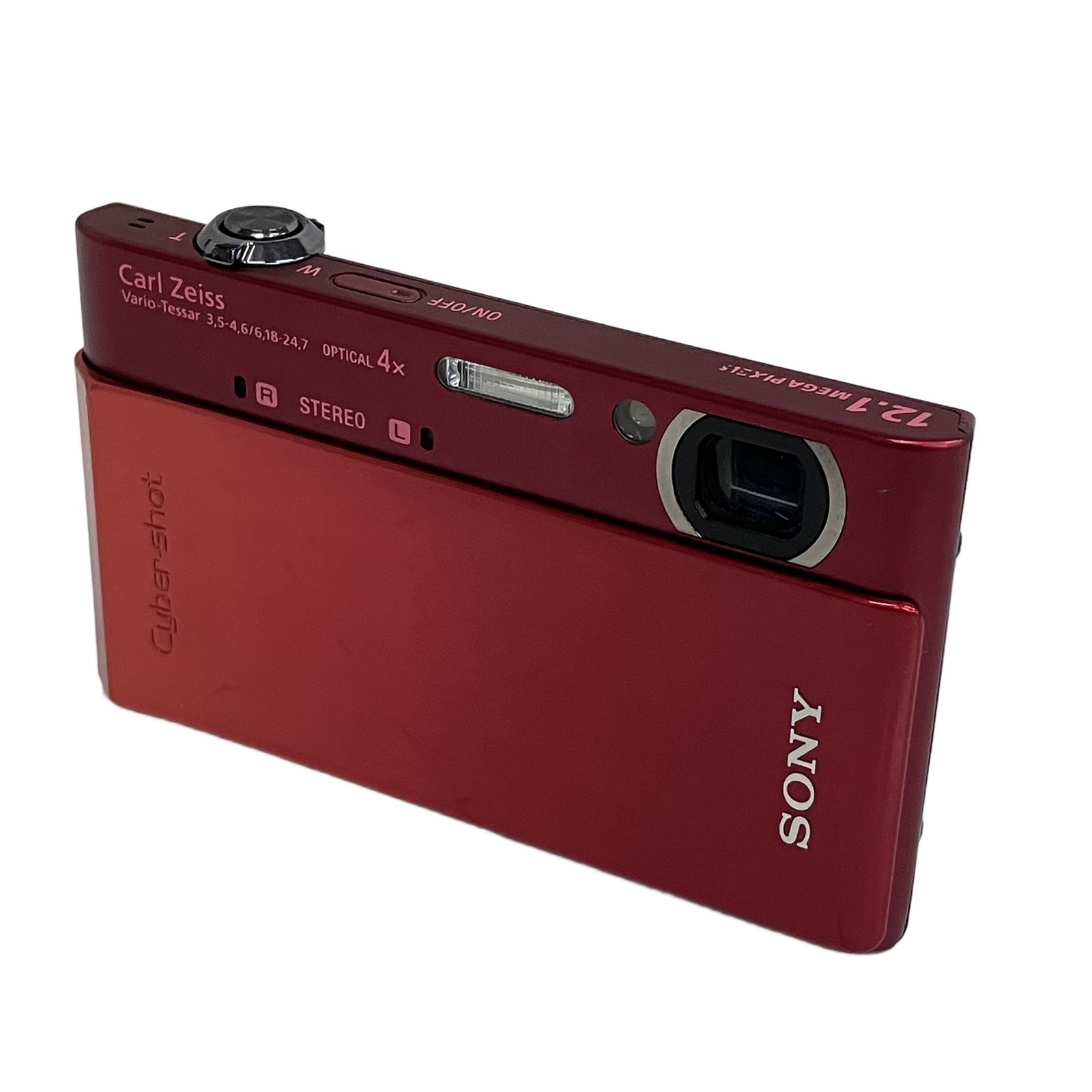 極美品】SONY Cyber-shot DSC-T900 レッド 動作確認済 SONY