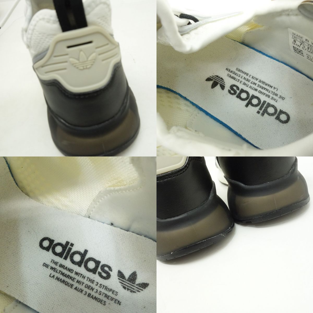 adidas アディダス ZX 2K Boost ブースト FZ2945 US8 26cm 箱無 ※中古