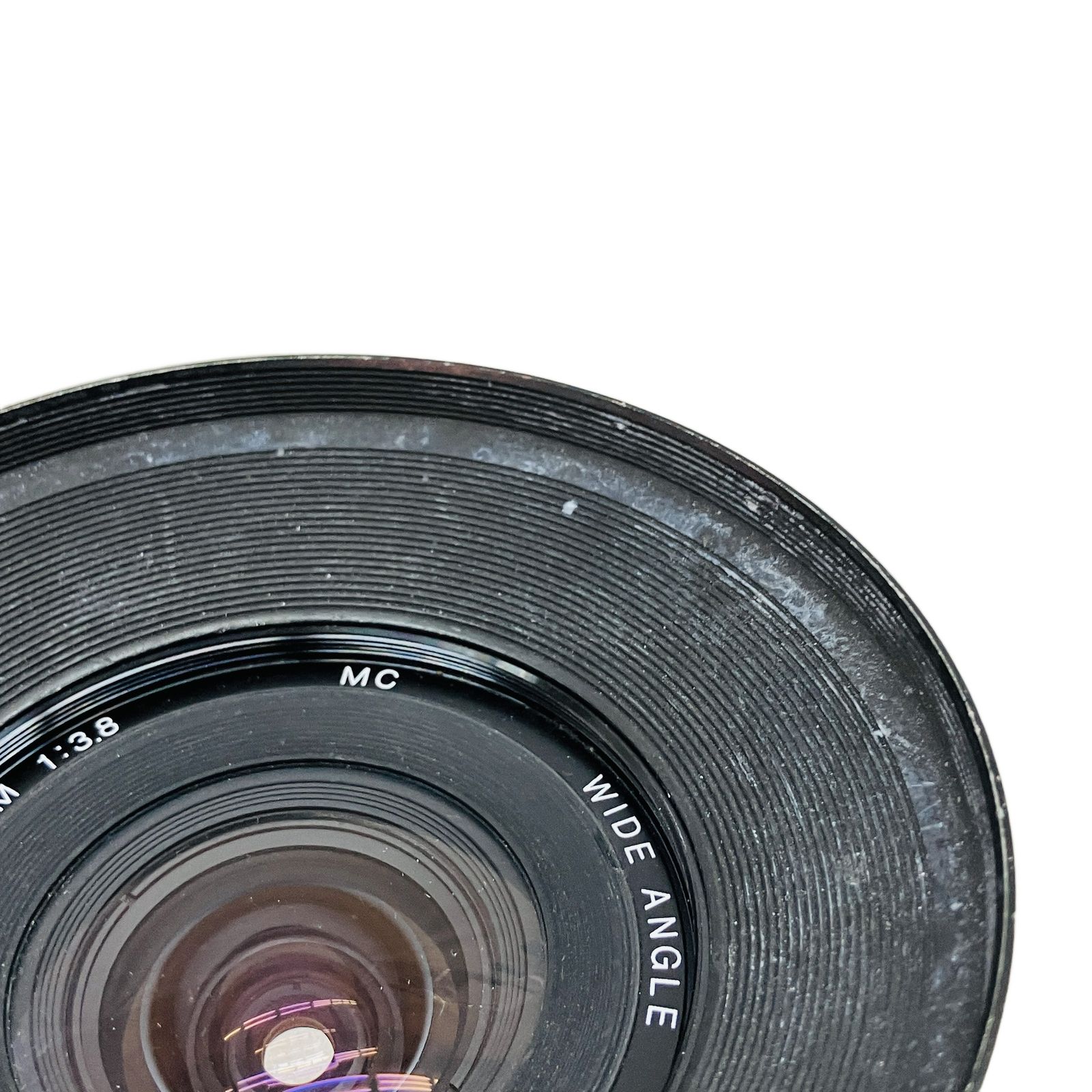 COSINA レンズ OMマウント 20mm 1:3.8 MC WIDE ANGLE φ62mm カメラ