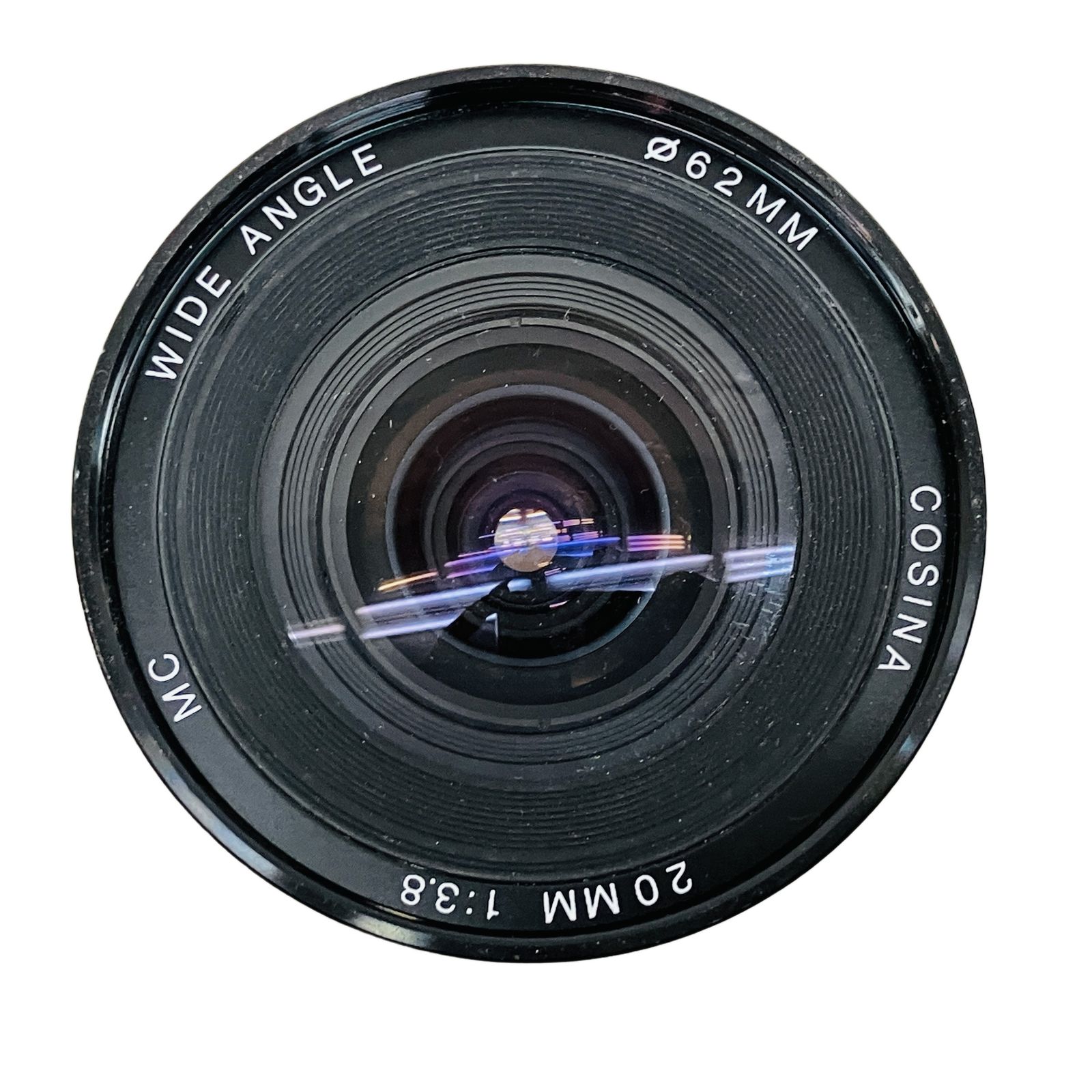 COSINA レンズ OMマウント 20mm 1:3.8 MC WIDE ANGLE φ62mm カメラ