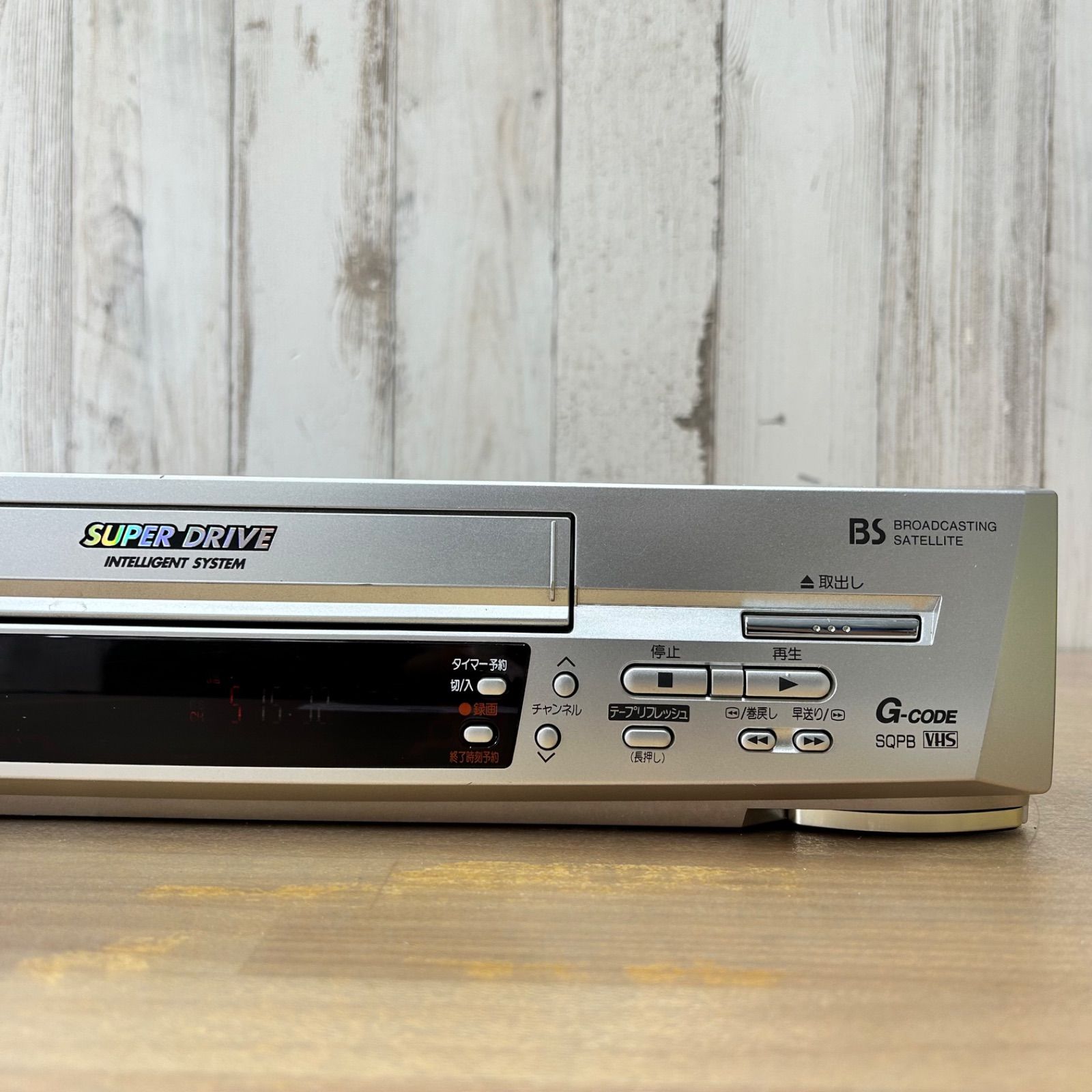 Panasonic NV-HXB10 VHSビデオデッキ Hi-Fi STEREO 電源ケーブル付き