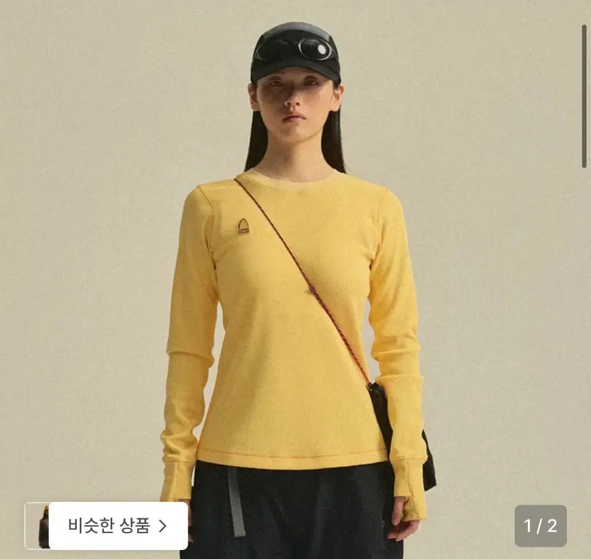 シエラデザイン W ディオライト オリジナル ロゴ 長袖Tシャツ