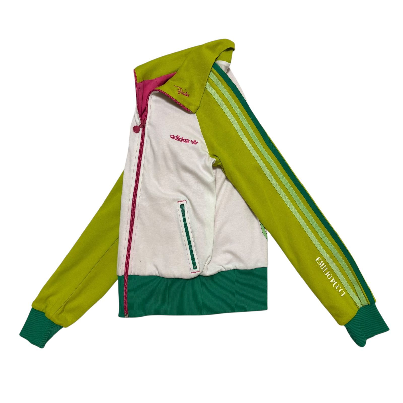 古着 アディダス adidas×エミリオプッチ EMILIO PUCCI コラボ トラック