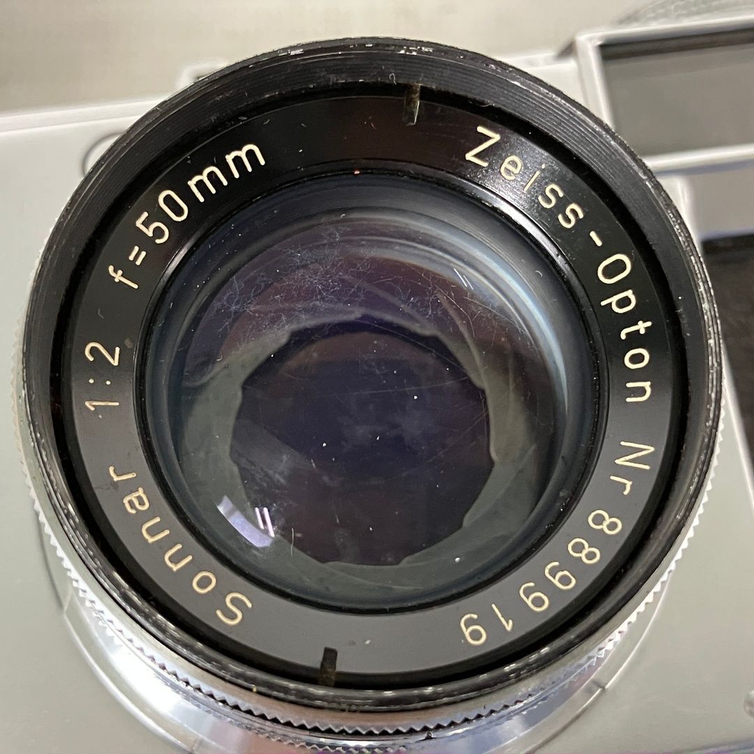 CONTAX IIa 後期型 Sonnar F2 50mm フィルムカメラ カールツァイス