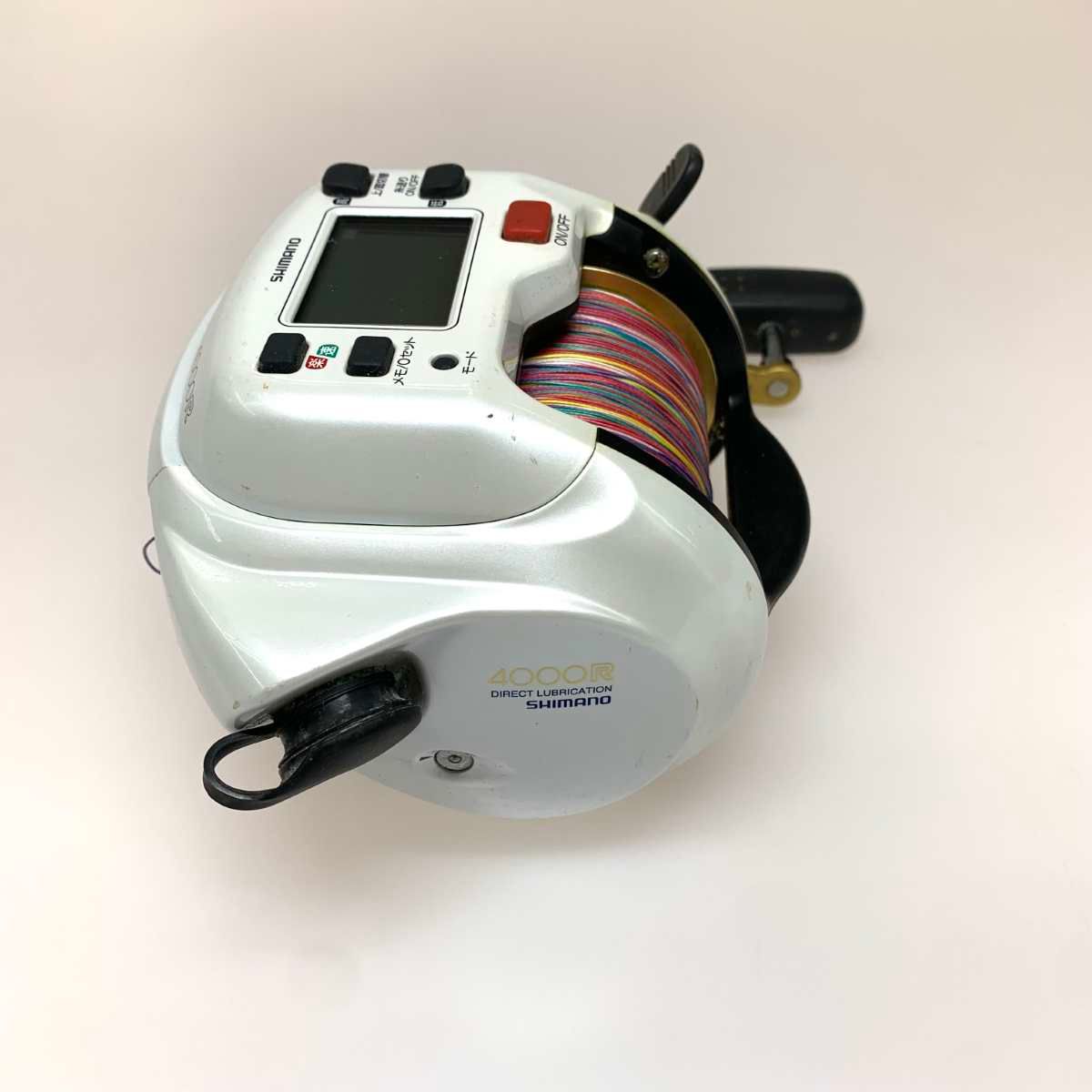 ○○SHIMANO シマノ 電動リール 4 電動丸 4000R RG184 - メルカリ