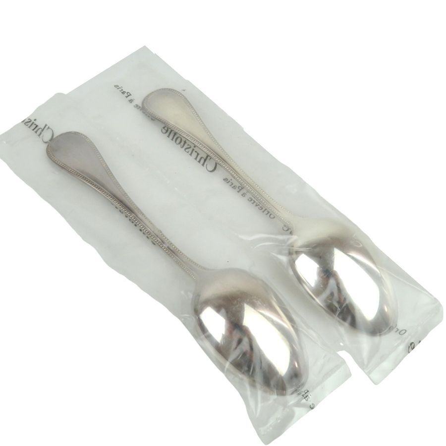 Christofle クリストフル パール スタンダードスプーン 2本