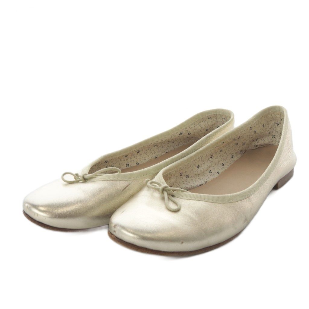 アニエスベー agnes b. バレエシューズ パンプス フラット リボン