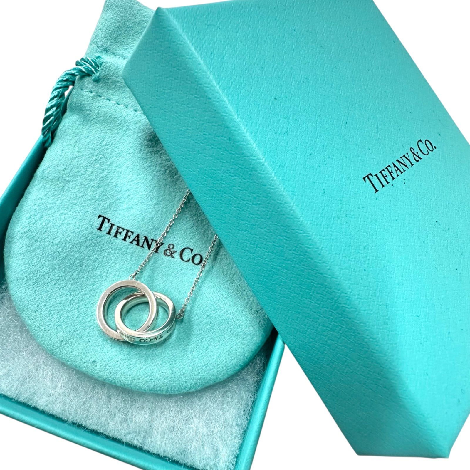 Tiffany & Co ティファニー 1837 ダブルリング シルバー SV925