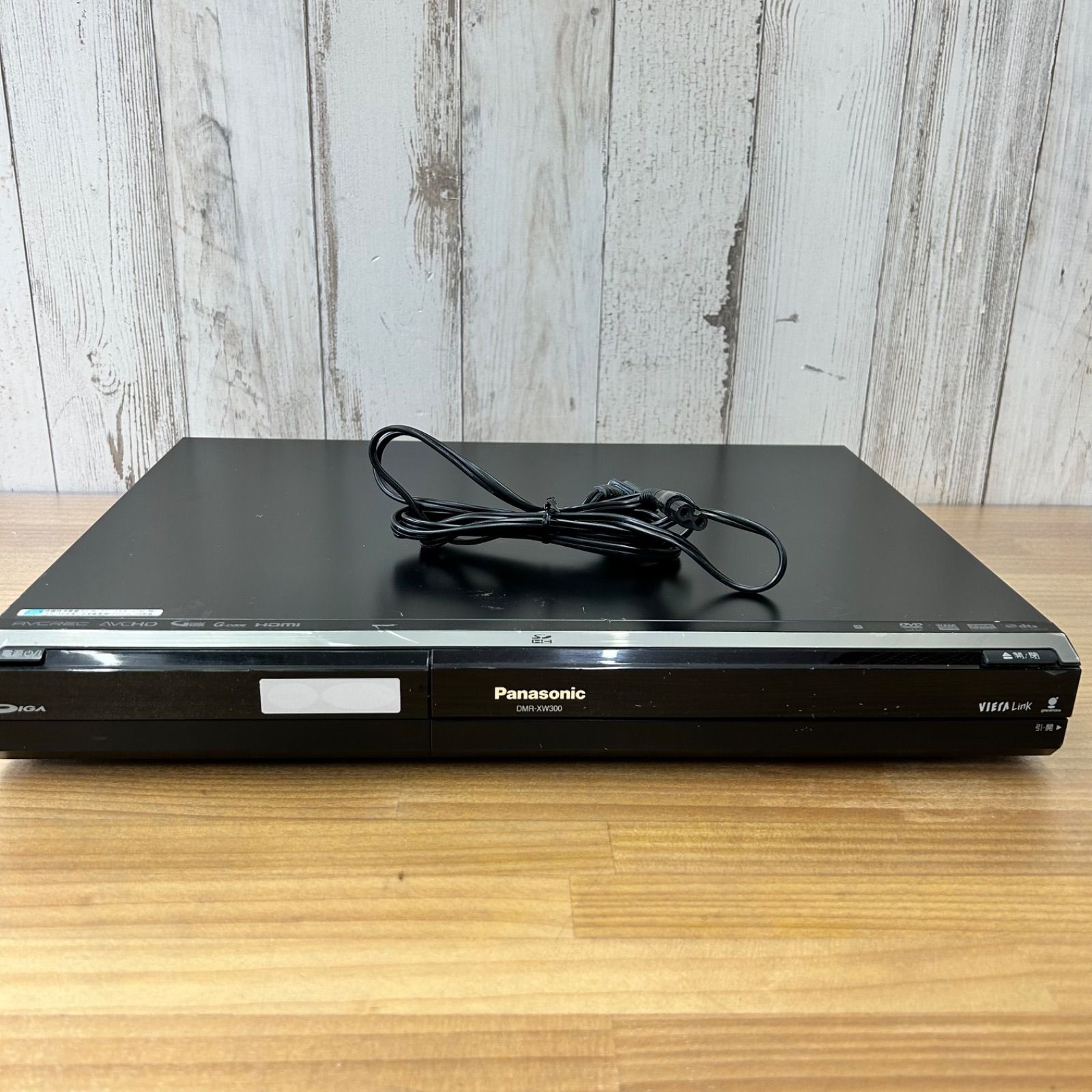 Panasonic DIGA DMR-XW300 DVD再生確認済み 本体のみ 電源ケーブル付き