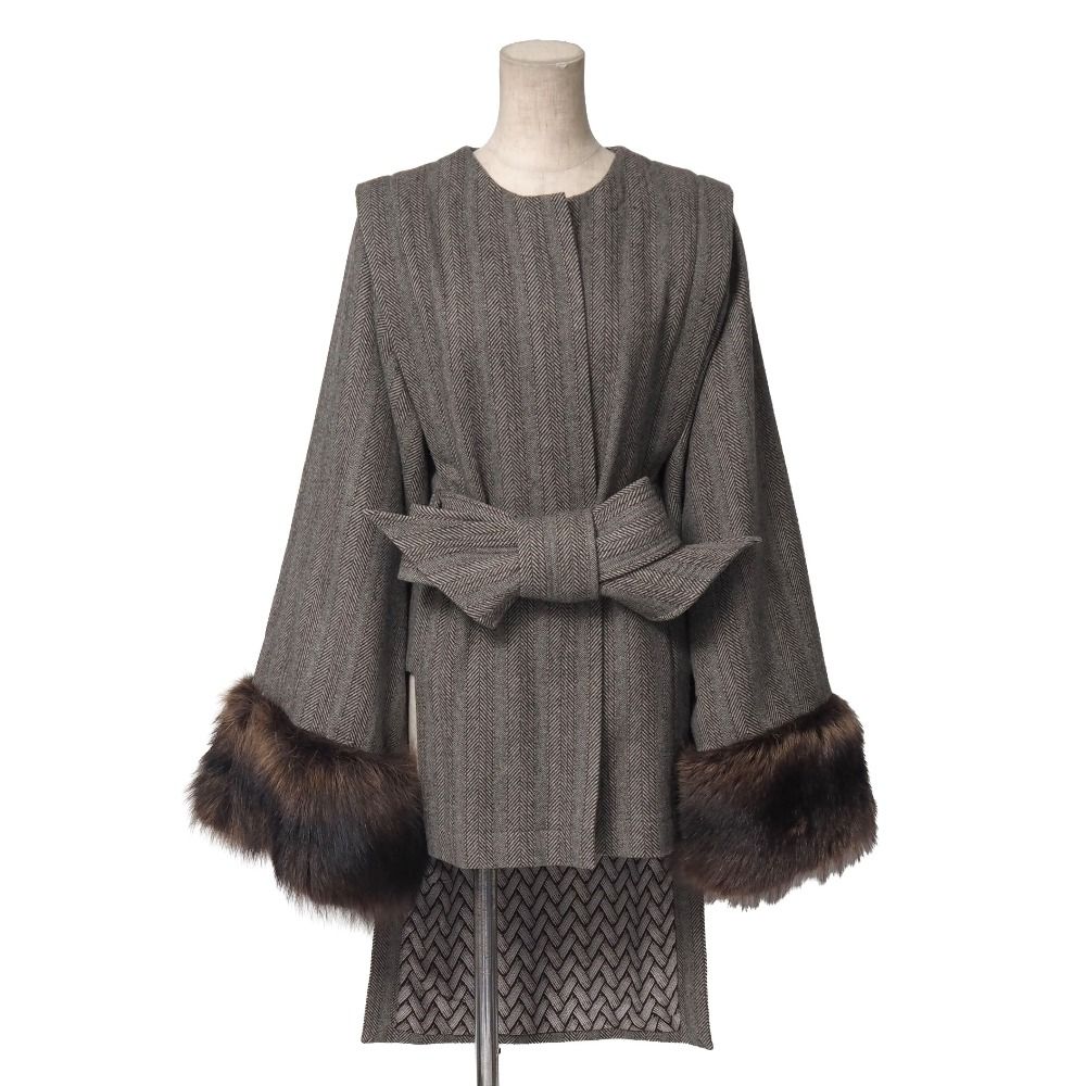 THOMAS WYLDE トーマス ワイルド コート サイズSMALL ラクーンファー  