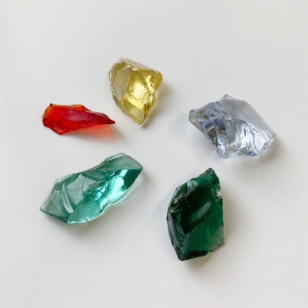 アンダラクリスタル5個セット〈アクセサリー作りに最適〉 送料無料
