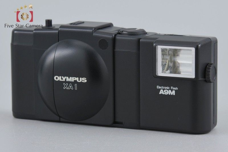 【中古】OLYMPUS オリンパス XA1 コンパクトフィルムカメラ + A9M エレクトロニックフラッシュ OLYMPUS オリンパス 【中古】OLYMPUS オリンパス XA1 コンパクト