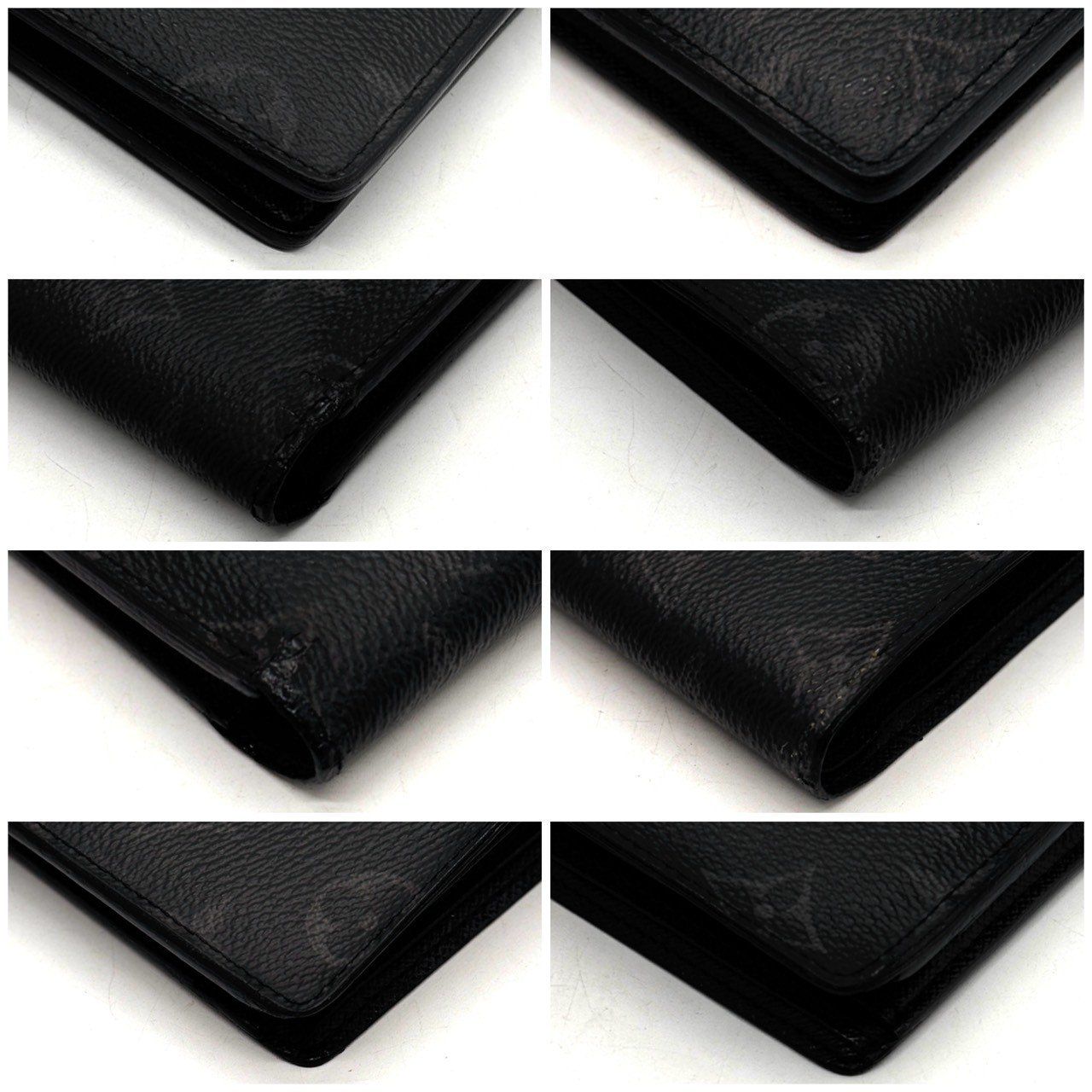 黒で選ぶ、仕事の品格】 LOUIS VUITTON 二つ折り財布 モノグラム