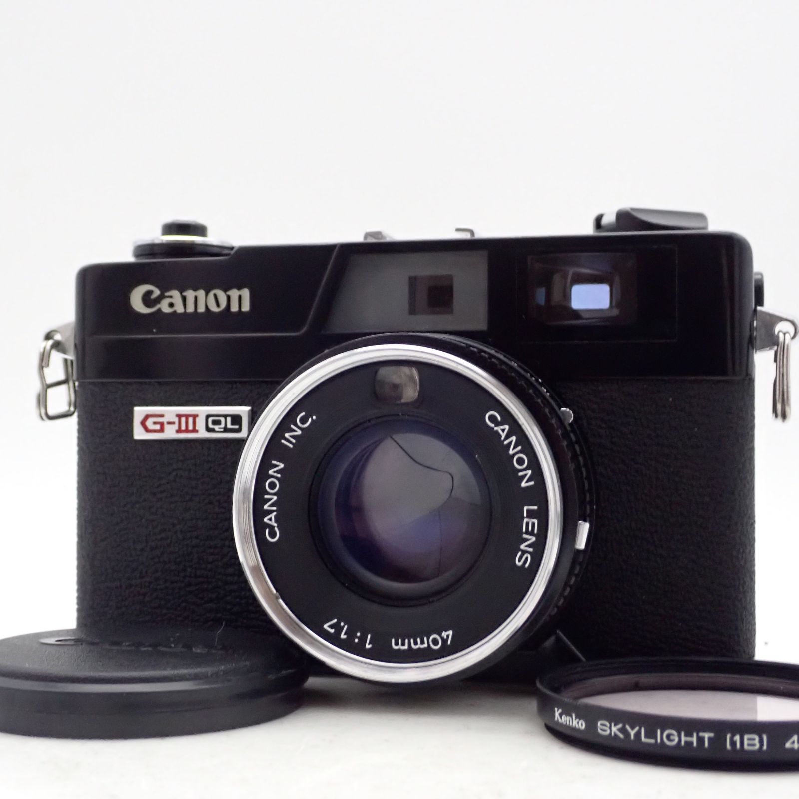 極上品 Canon Canonet QL17 G-III G3 ブラックペイント 40mm f1.7