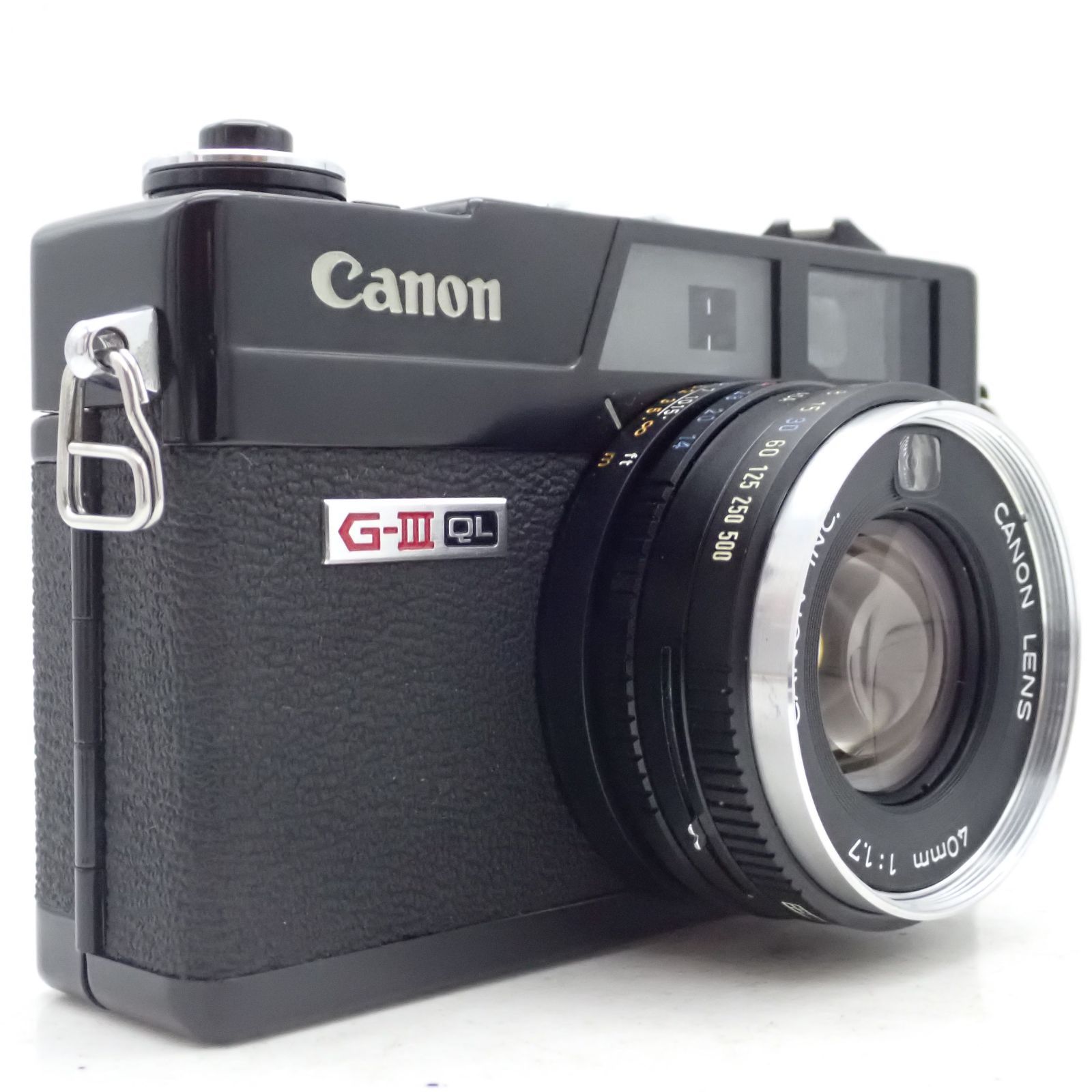 極上品 Canon Canonet QL17 G-III G3 ブラックペイント 40mm f1.7