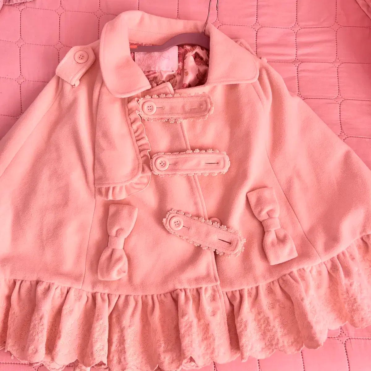 リズリサ ポンチョ ポンチョ ケープ コート 姫ギャル - メルカリ