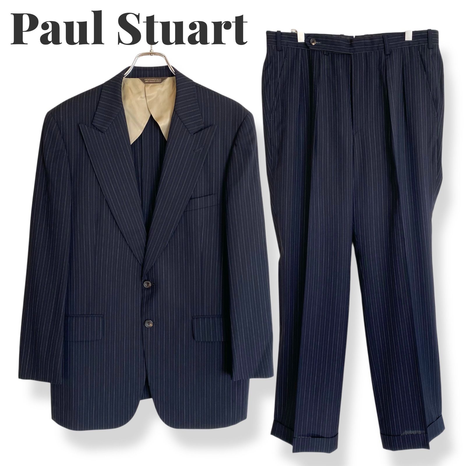 Paul Stuart NEW YORK ポールスチュアート メンズ スーツ セットアップ