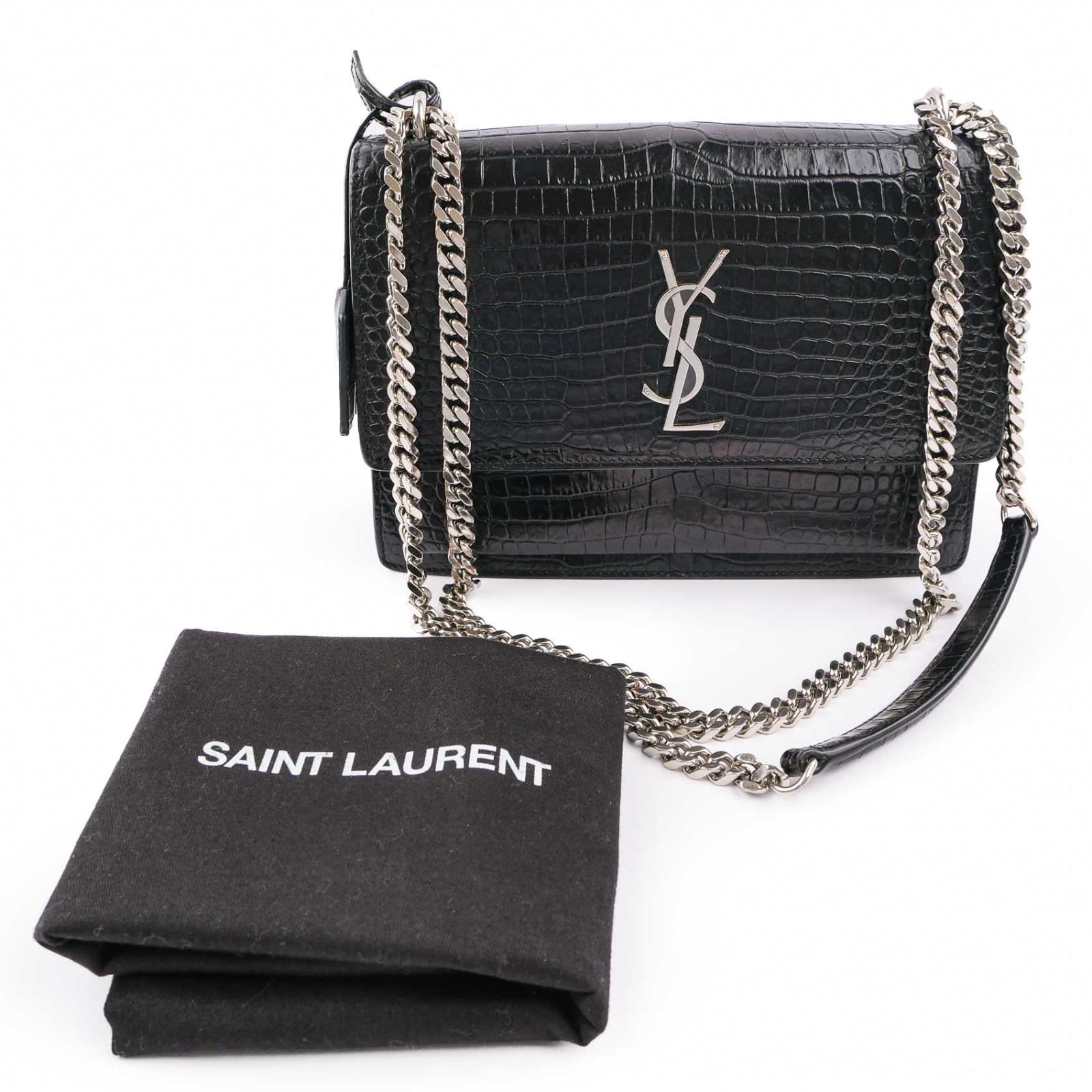 中古】SAINT LAURENT サンローラン パリ サンセット バッグ ミディアム