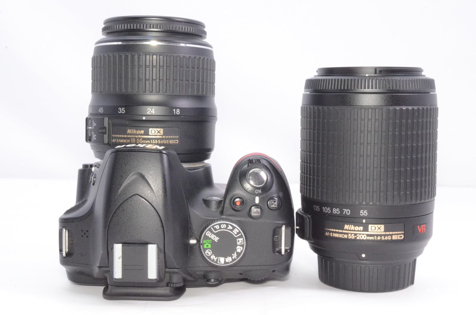 カメラバッグ付き良品】Nikon ニコン D3200 ダブルズームキット 18