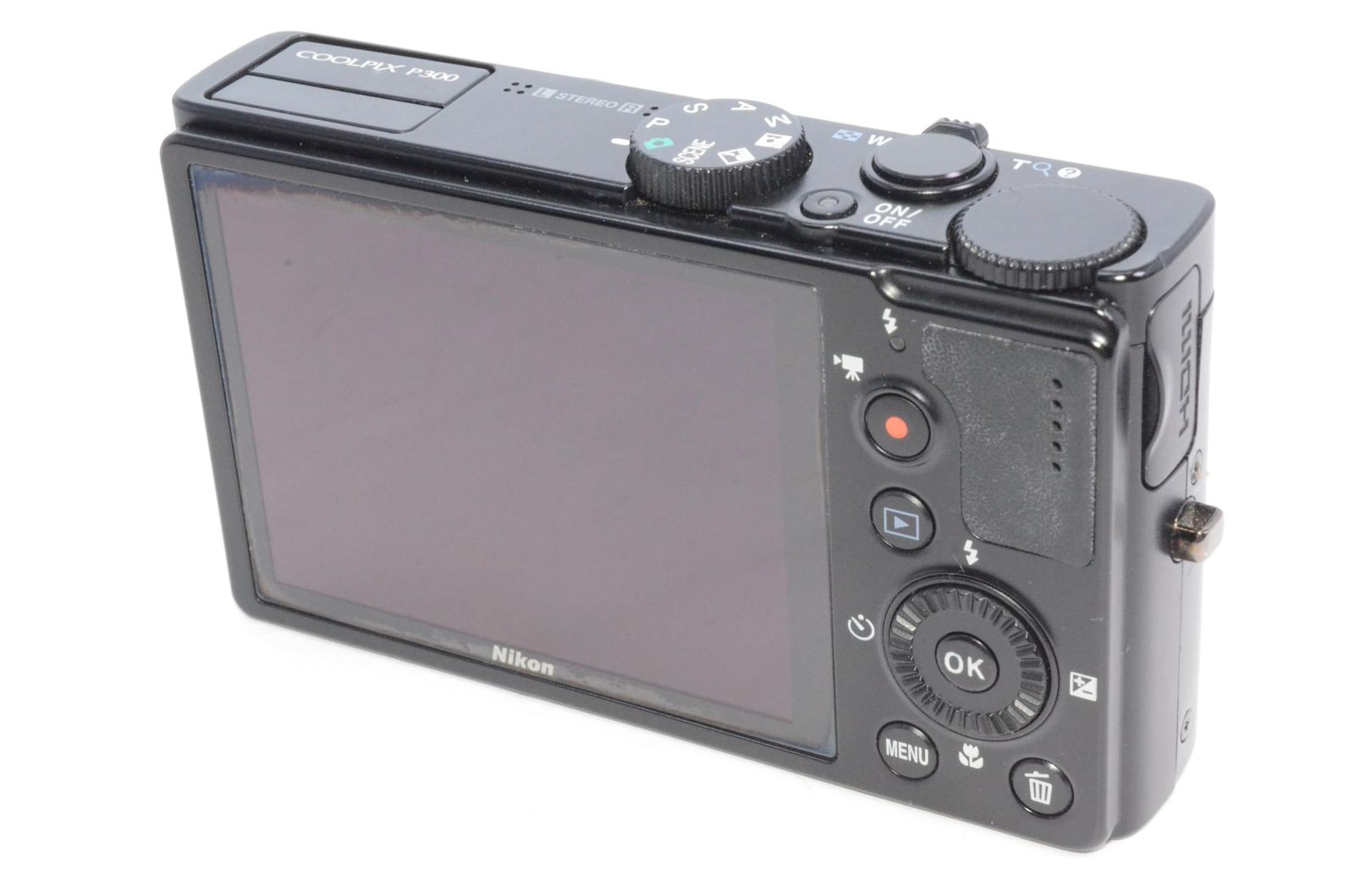 実用特価品】Nikon ニコン COOLPIX P300 ブラック 1220万画素 裏面照射