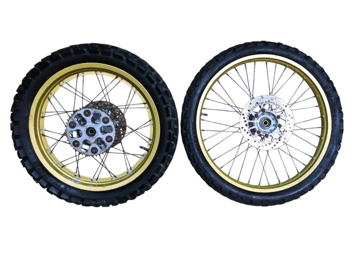 セロー250S(BA-DG11J) 純正タイヤホイール　前後セット セロー250S(BA-DG11J) 純正タイヤホイール 前後セット セロー250S(BA