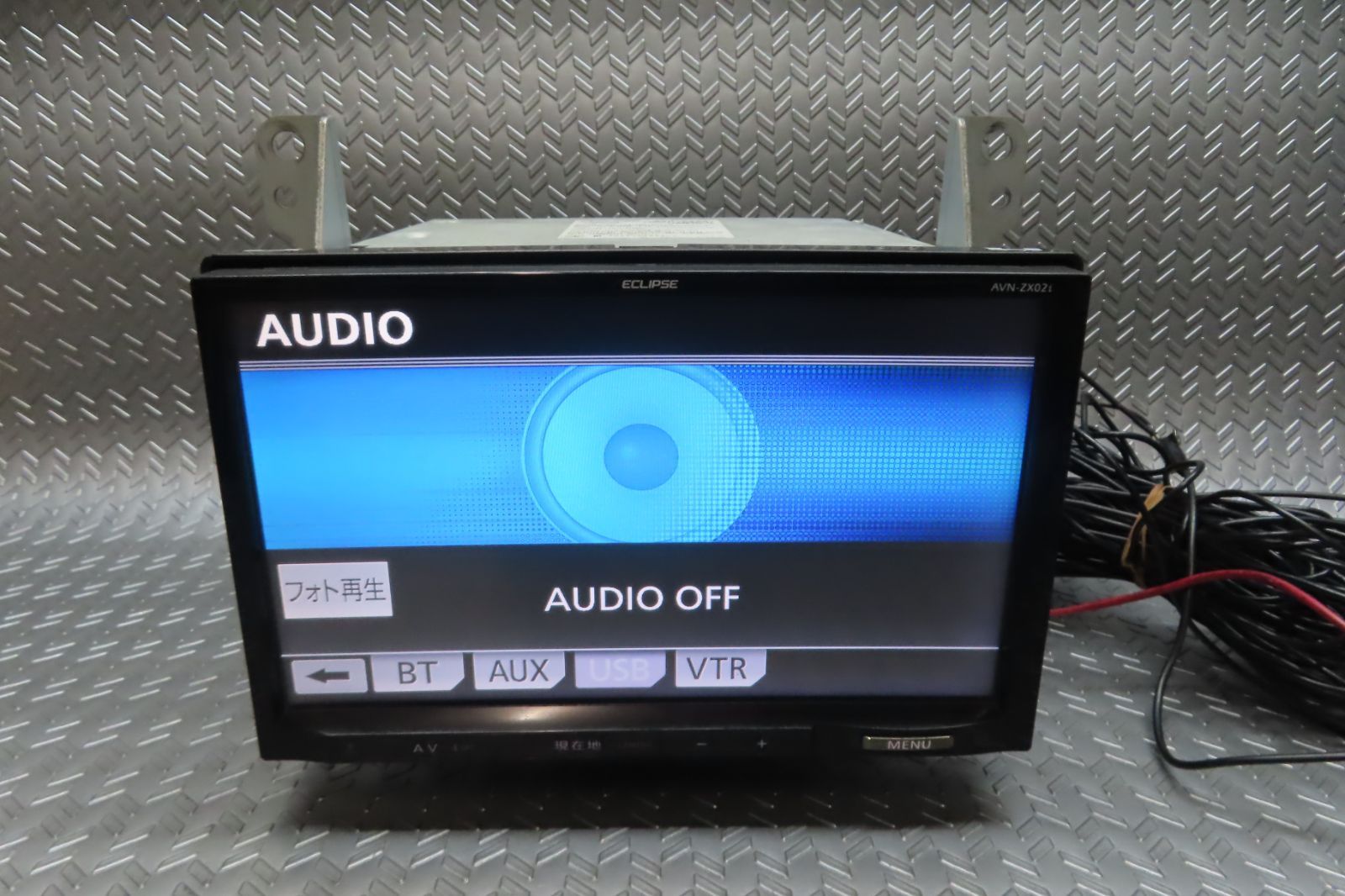 完動品保証付☆W6935/イクリプス メモリーナビ AVN-ZX02i TV地