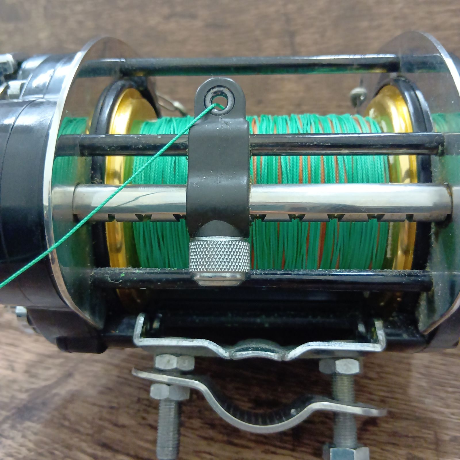 ミヤマエ ミヤエポック 500 コマンド7 DC-12V 電動リール 【動作未確認