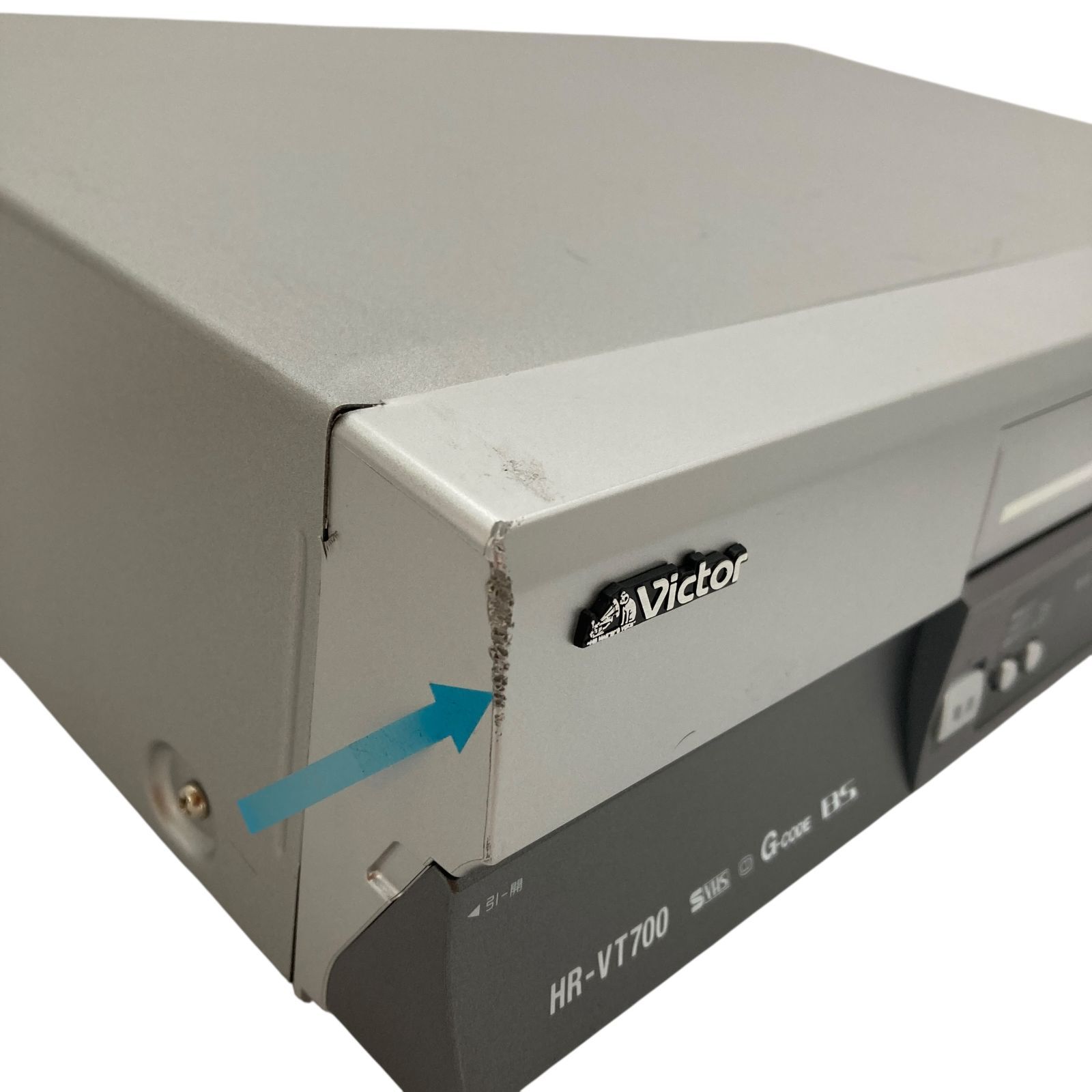 s772【訳アリ・ジャンク扱い】Victor S-VHS ビデオカセットレコーダー