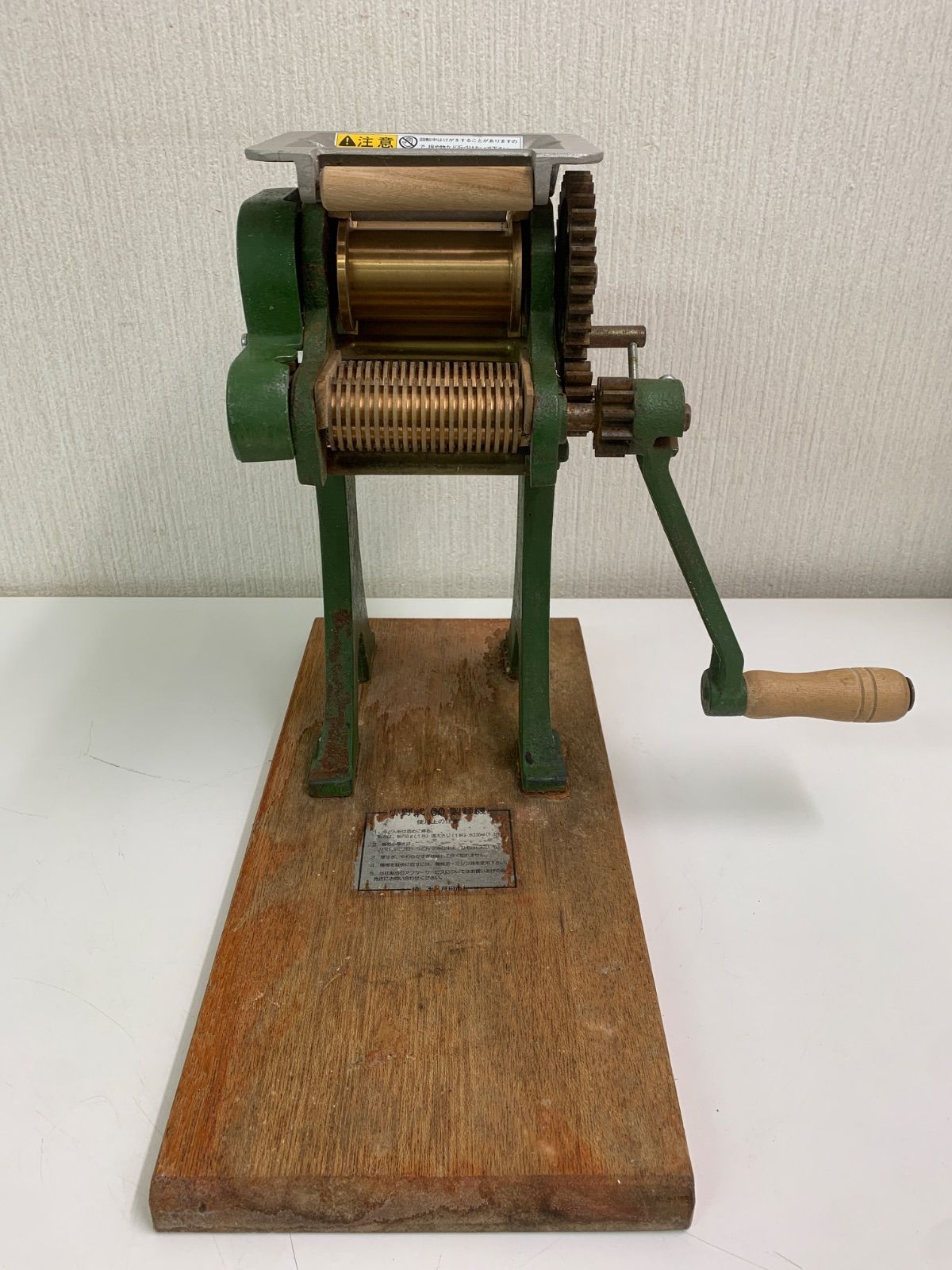 フォロー割対象商品 小野式製麺機 両刃 手動製麺機 ラーメン そば うどん 調理器具