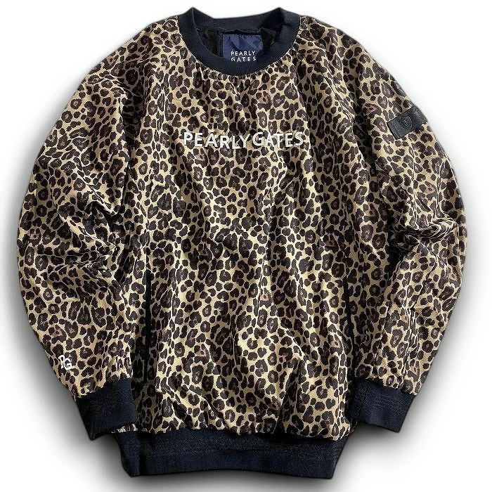 PEARLY GATES パーリーゲイツ ゴルフ 撥水 保温 レオパード柄 ヒョウ柄