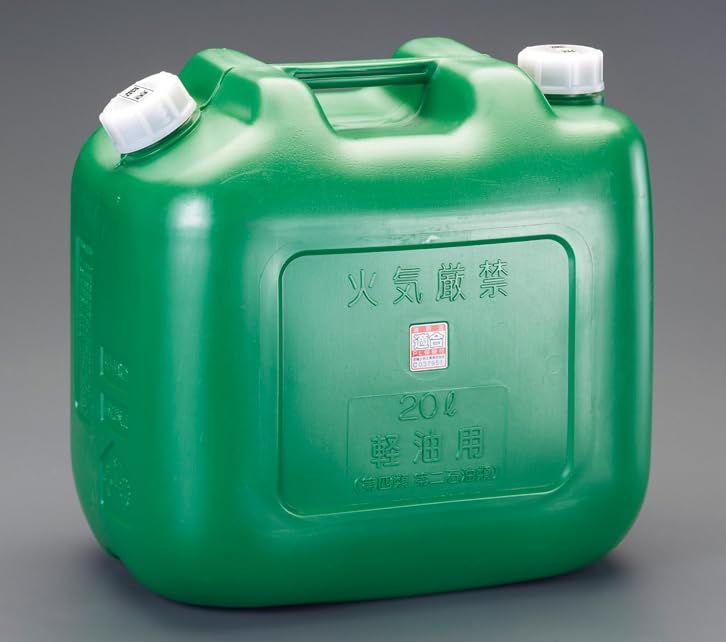 エスコ 20 L ポリ軽油缶 EA 991 HA 12