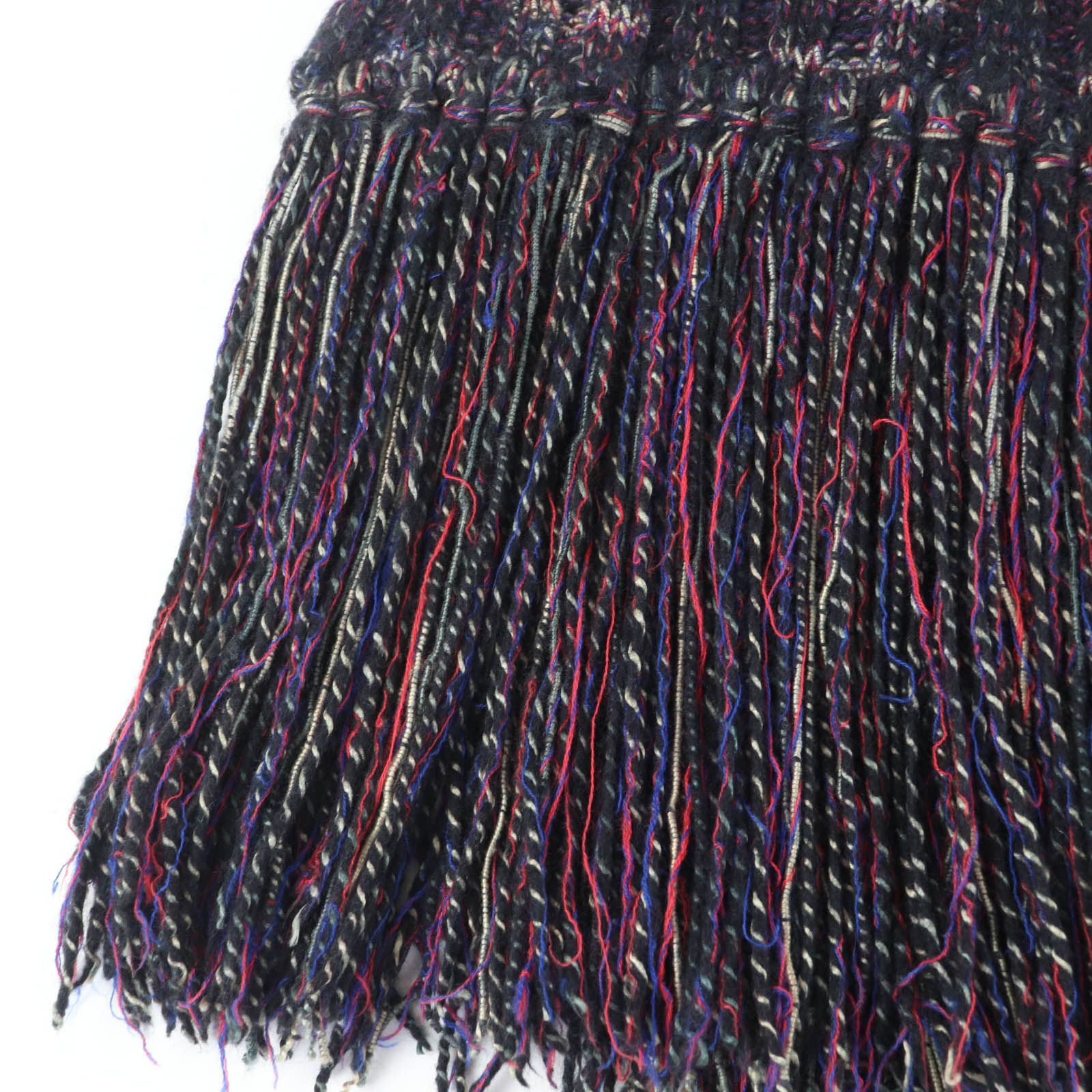 美品☆CHANEL シャネル 07A P31765K00607 ウール アンゴラ カシミヤ混