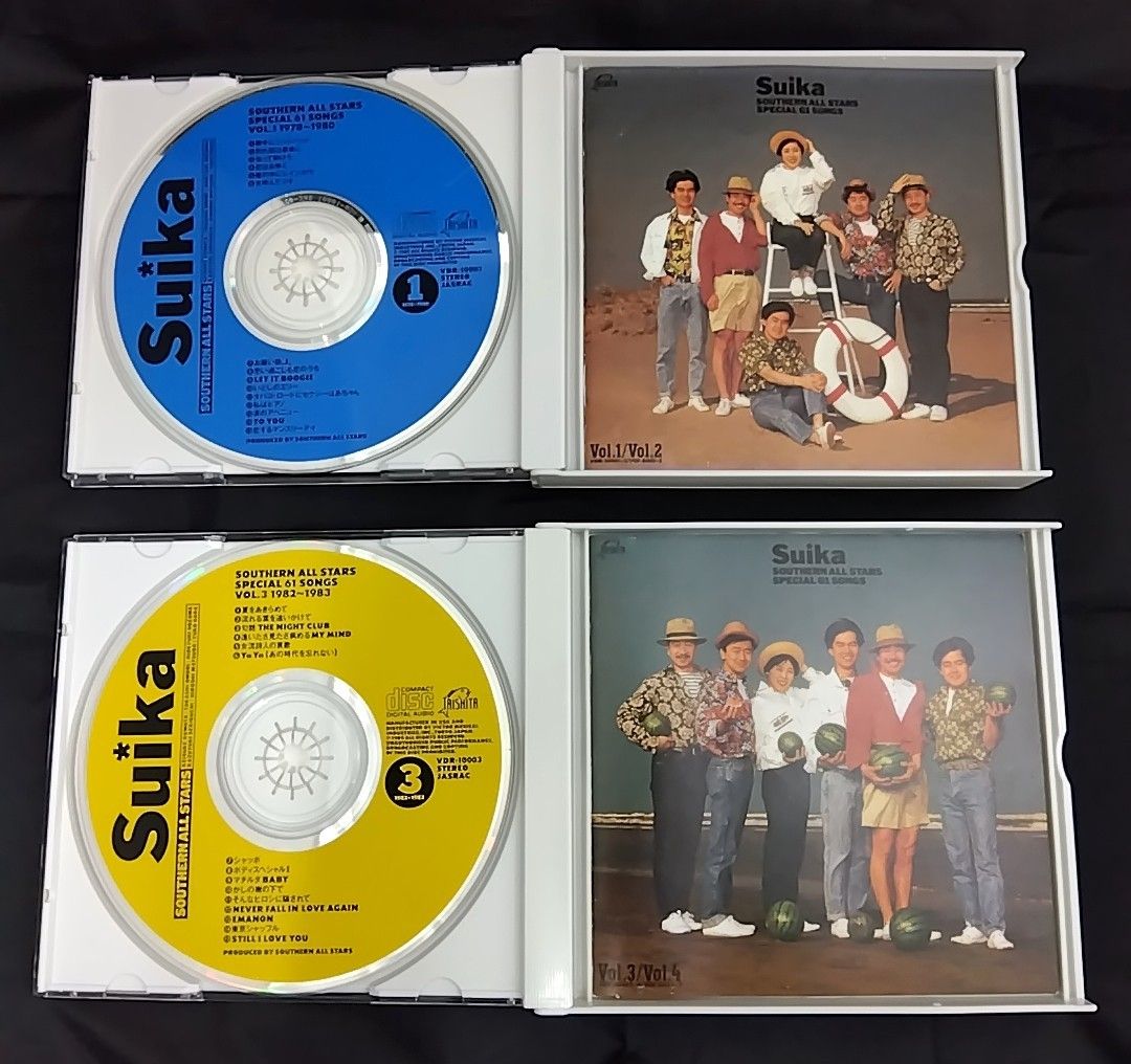 サザンオールスターズ Suika 1978-1988 4枚組 - メルカリ