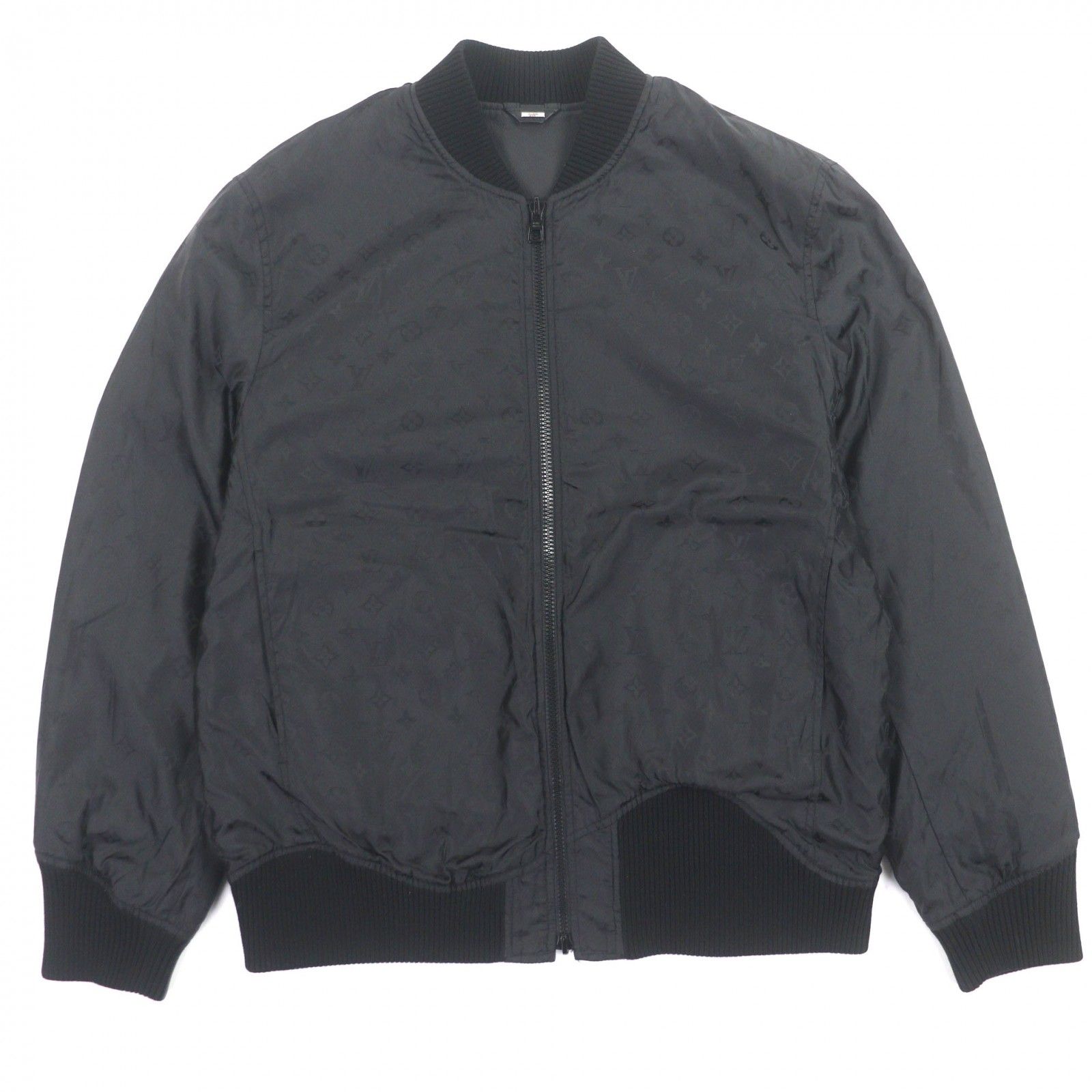 極美品▽LOUIS VUITTON ルイヴィトン モノグラム 中綿入り