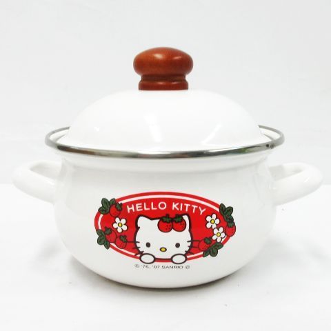 希少 レア 当時物 美品 保管品 Hello Kitty ハローキティミニホーロー