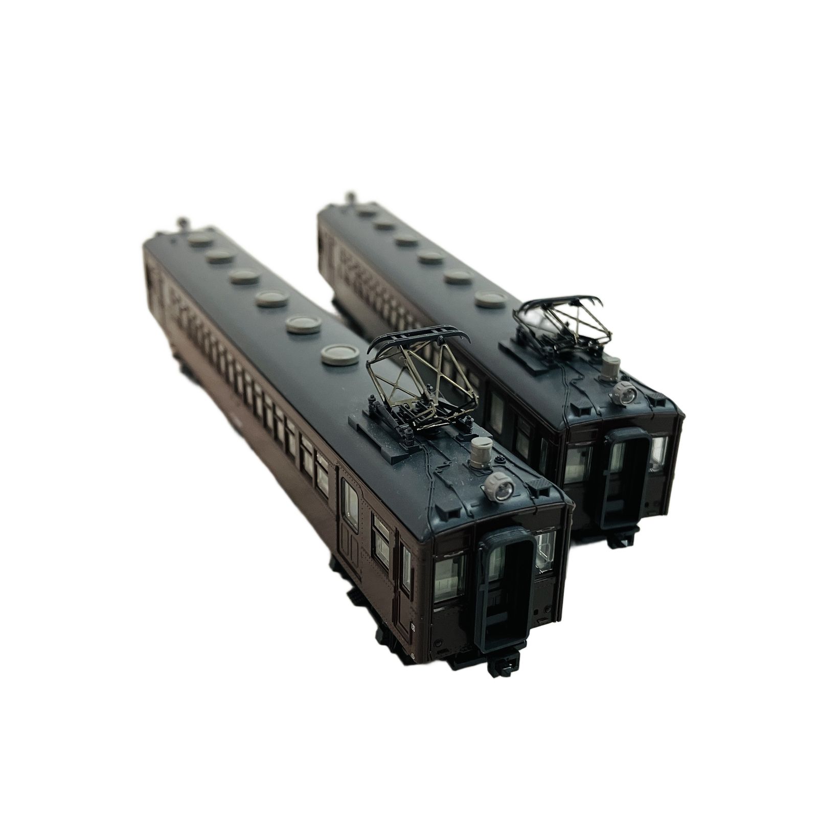 ROUNDHOUSE 10-939 クモハ42 茶 2両セット 鉄道模型 Nゲージ 中古