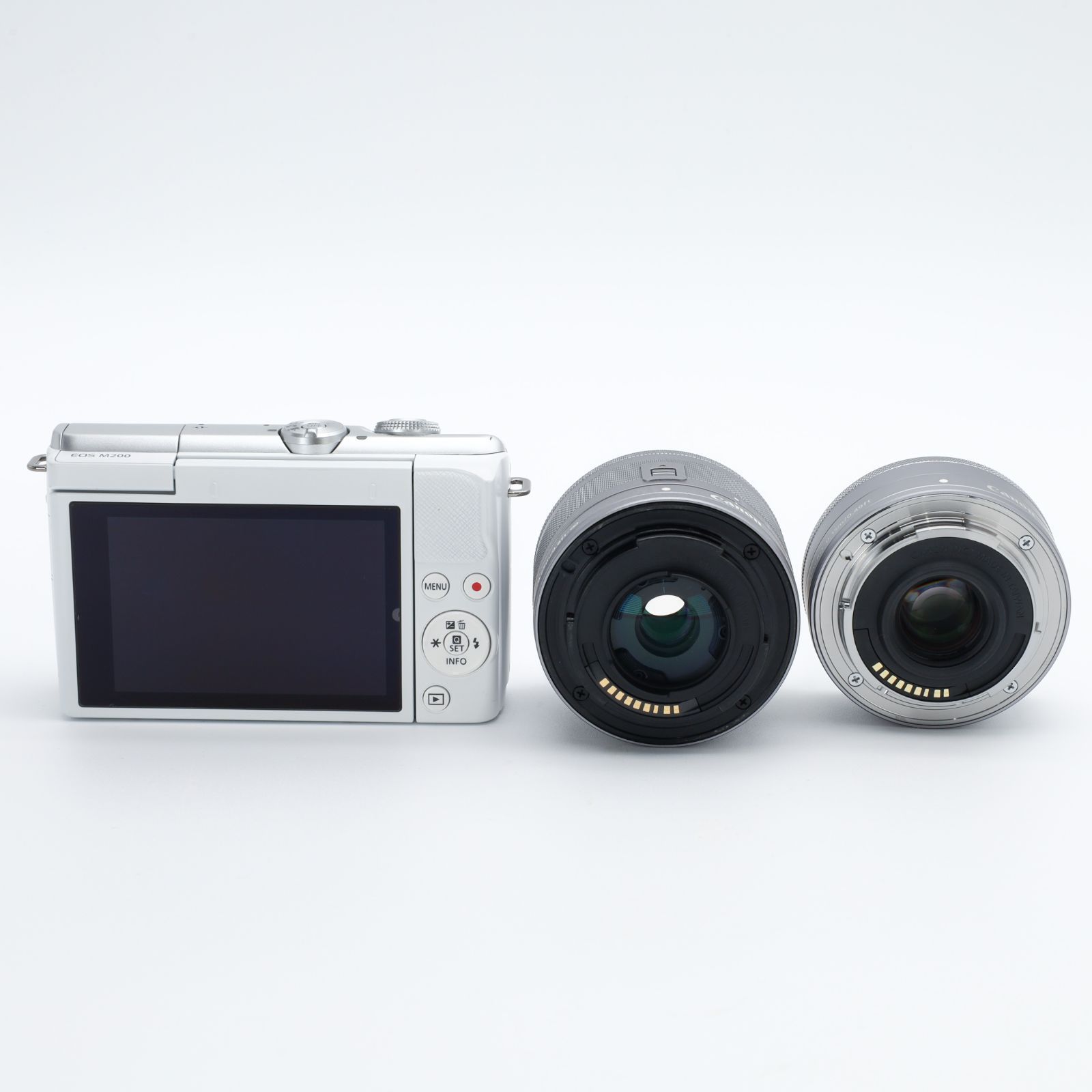 動作確認済】Canon（キヤノン） EOS M200 ダブルレンズキット