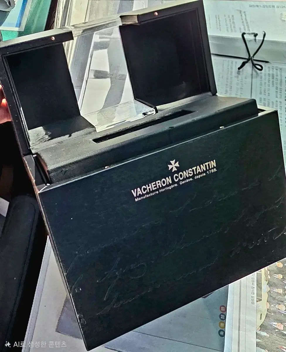  ヴァシュロン コンスタンティン 時計 収ボックス ビッグシルエット 自動巻き時計 腕時計(アナログ)
