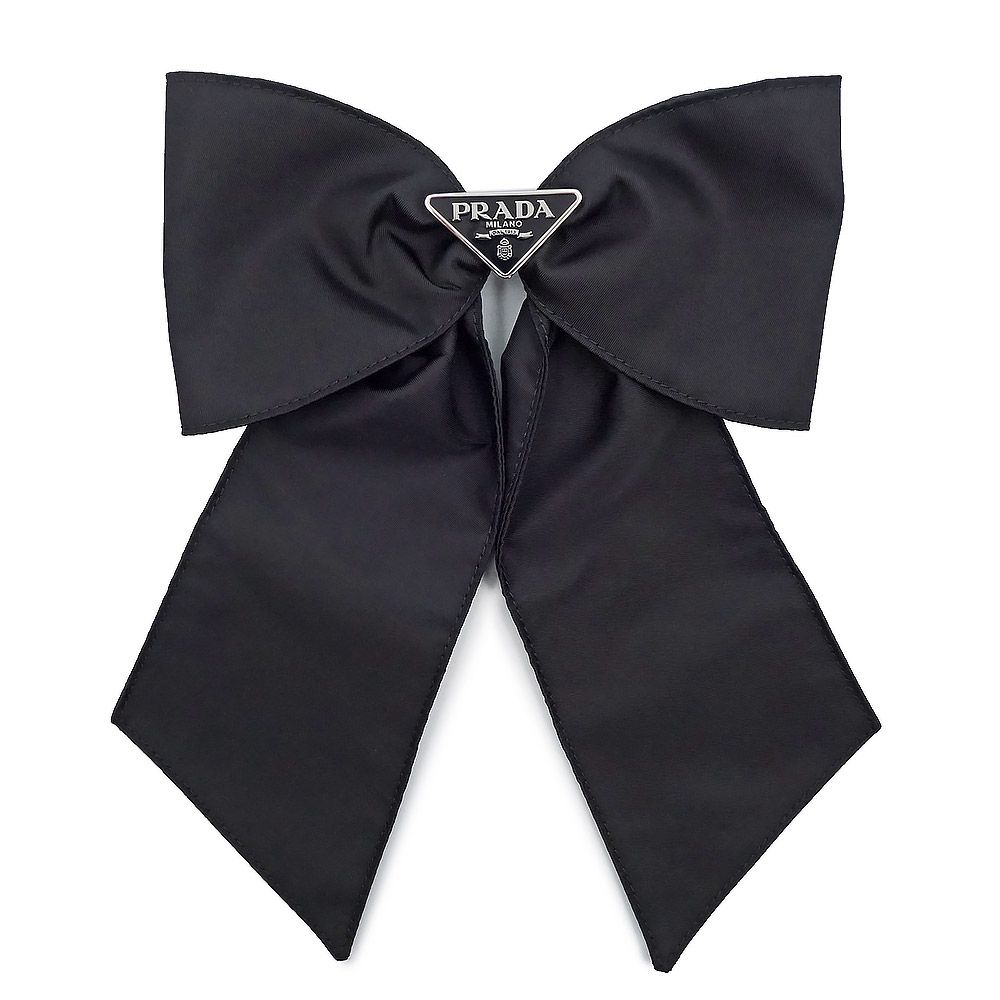 プラダ 1IF163 トライアングル 三角ロゴプレート リボン Re-Nylon