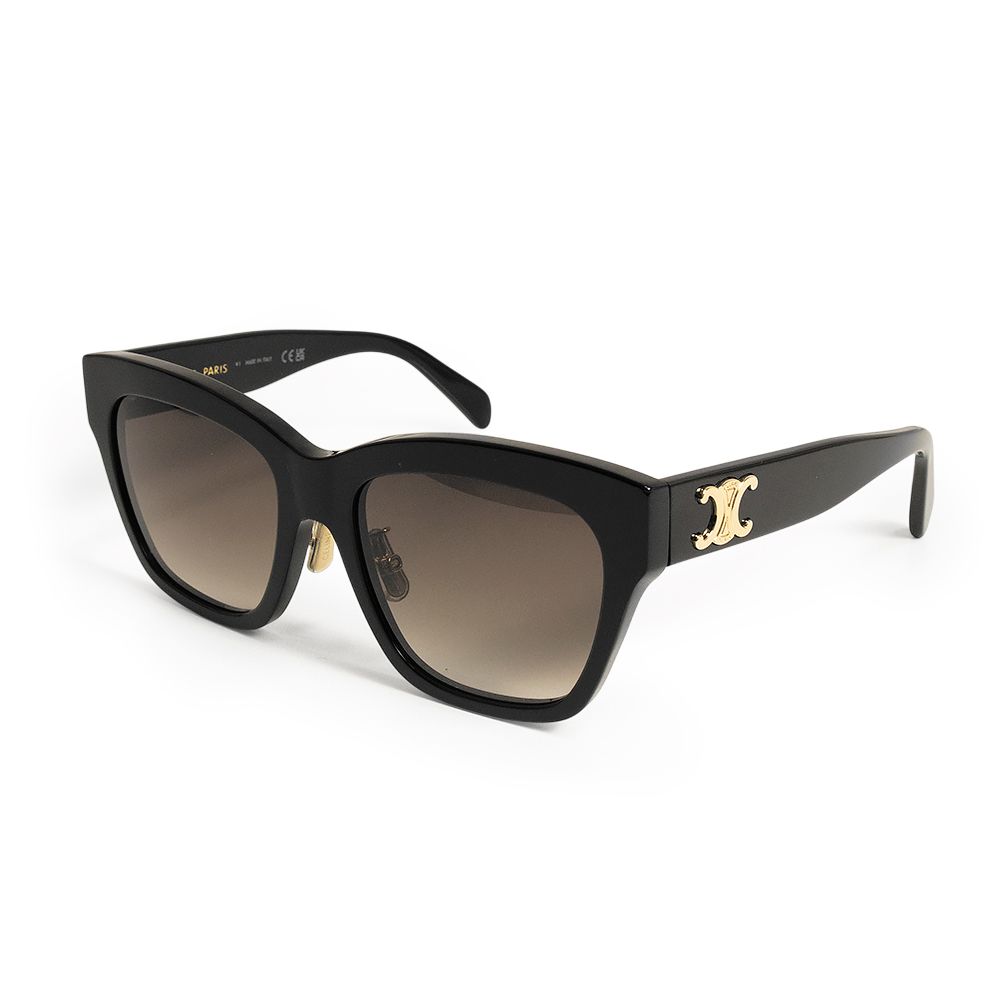 セリーヌ CL40253F トリオンフ アセテート ブラック サングラス 眼鏡