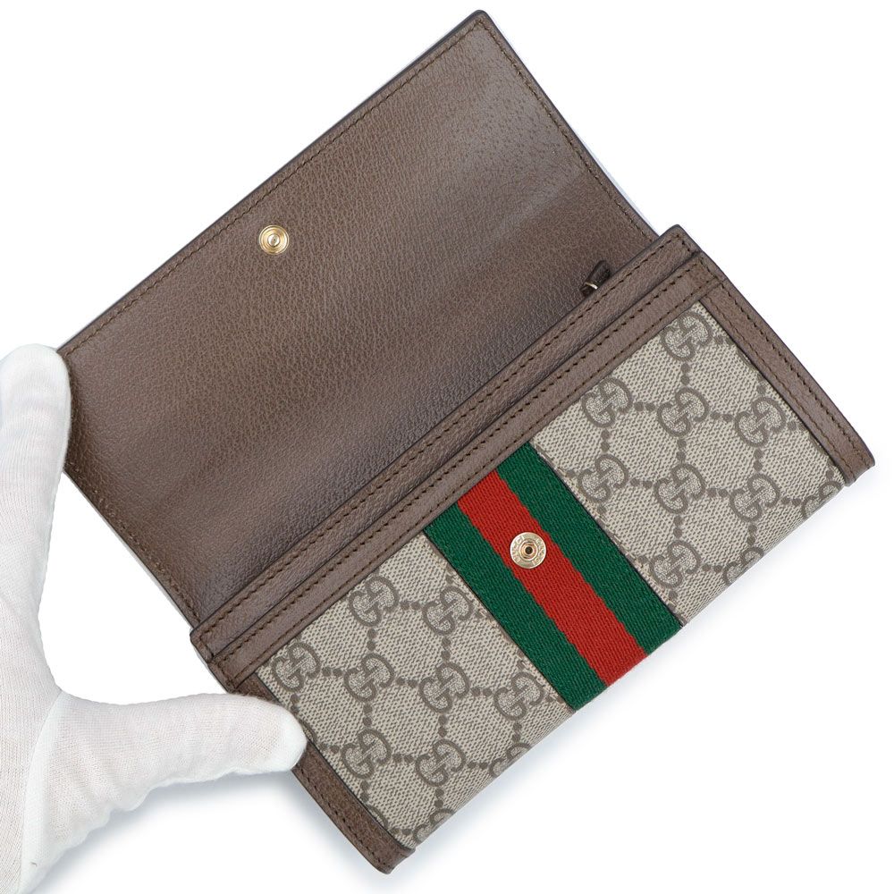 グッチ 523153 オフィディア GG コンチネンタルウォレット GG