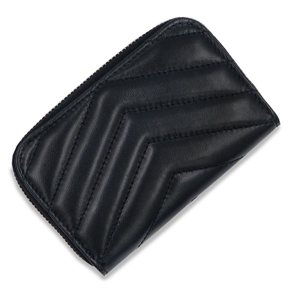 サンローラン 753788 カサンドラ マトラッセ ラムスキン ブラック