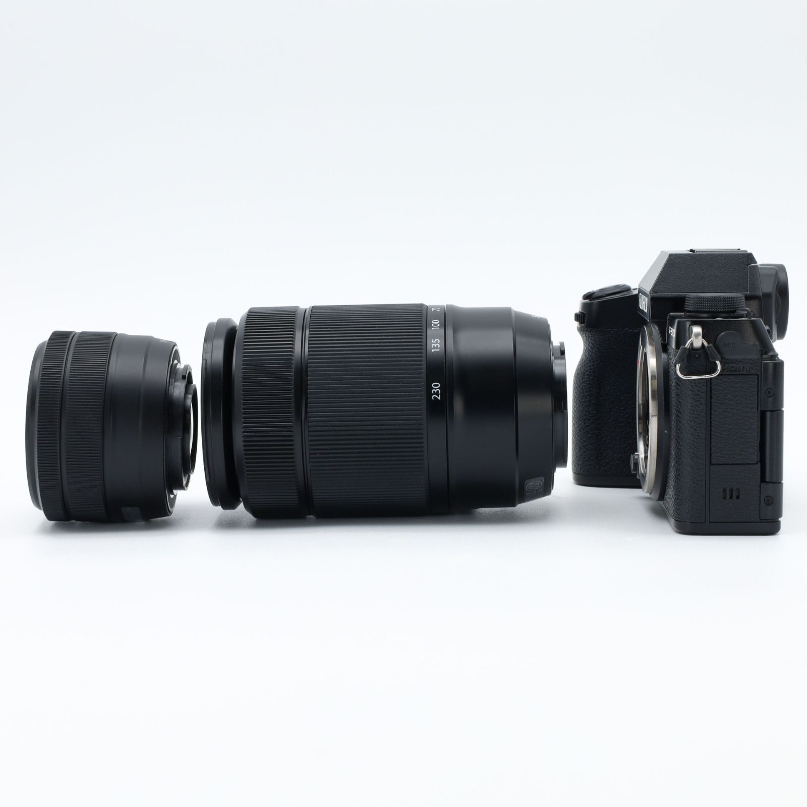 動作確認済】FUJIFILM（富士フイルム） X-S10 ダブルズームレンズ