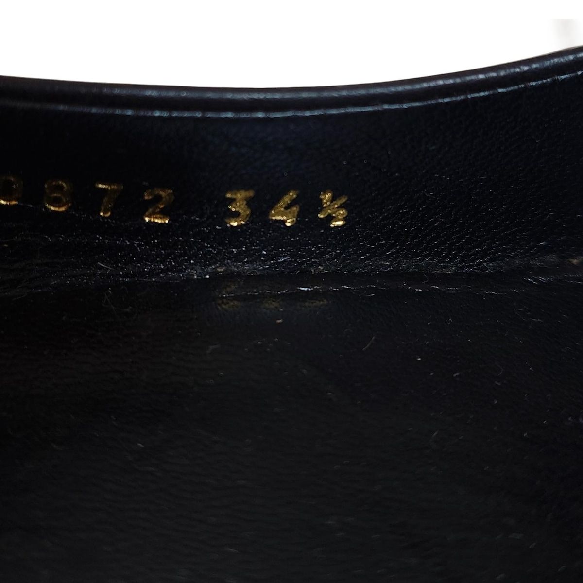 GUCCI(グッチ) パンプス 34 1/2 レディース - 260872 黒 GGマーモント