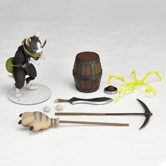 開封済み】Vulcanlog(ヴァルカン-ログ)006 モンハンリボ メラルー ノン