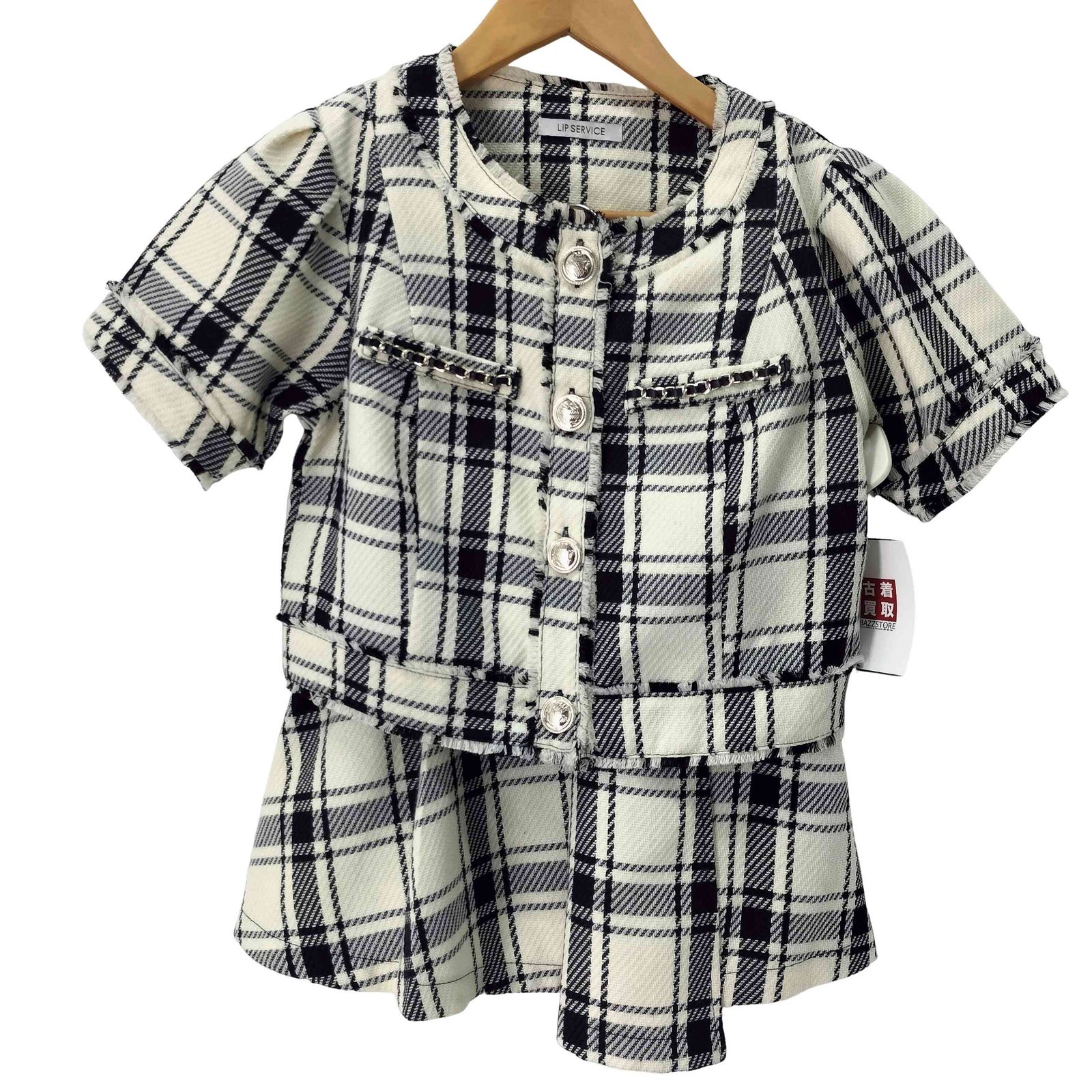 リップサービス LIP SERVICE サマーツイードハーフジャケット