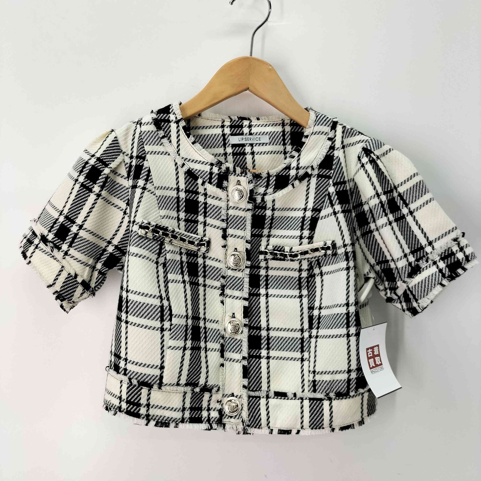 リップサービス LIP SERVICE サマーツイードハーフジャケット